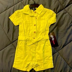 Girls 1-piece romper